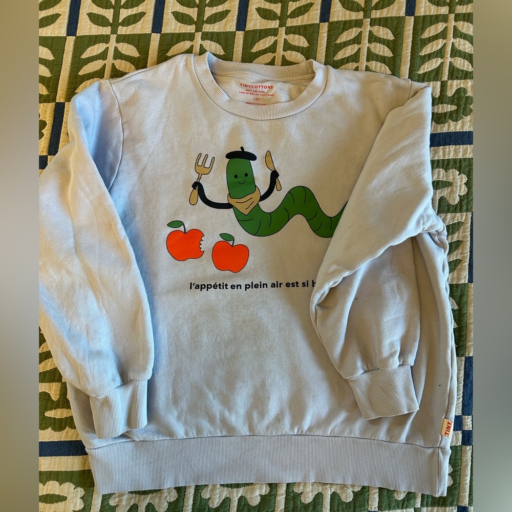 Tiny Cottons sweatshirt size 12y